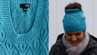 钩成人厚毛衣教程简单视频,跟随简单视频轻松掌握技巧  第2张